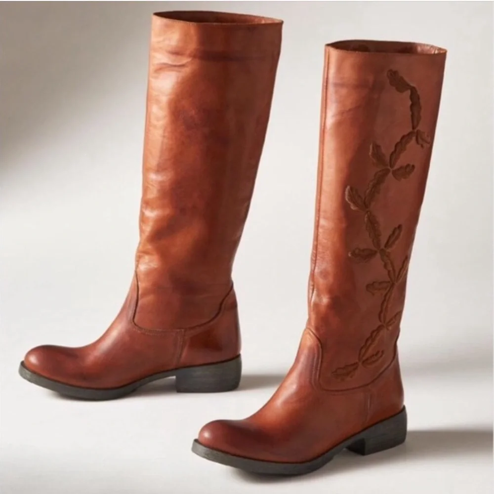 Sundance Greta 7 Ricamo 59 Riding Boots size 9.5 - Picture 1 of 9